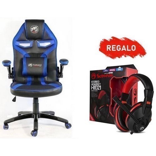 SILLA GAMING HAMANN T-REX BLUE